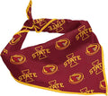 Iowa State Cyclones Officially Licensed Bandana for Dogs and Cats | Fits Pets Great Gift Idea | Easy-to-Tie (Large, 28")