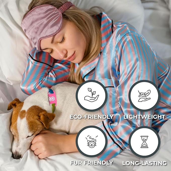 Pet Tracker for Dog, Tracker Smart Pet Location Tracker with Holder, Personalized Smart Item Finder, MFi Certificated Dog Tracking Device, No Monthly Fee, Works with Find My(iOS Only) (Pink)