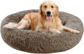 Dog Bed for Small Medium Large Dogs, 27 inch Calming Dogs Bed, Washable-Round Cozy Soft Pet Bed for Puppy and Kitten with Slip-Resistant Bottom