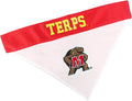 Pets First Collegiate Pet Accessories, Reversible Bandana, Maryland Terrapins, Small/Medium