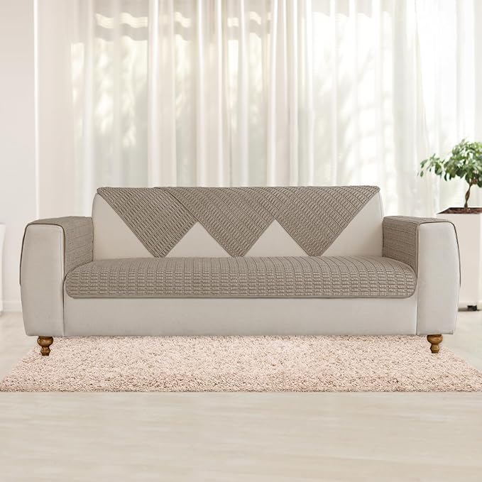 Muamar Dog Bed Cover Sofa Protector,Anti Slip Waterproof Sofa Covers for Living Room Couch Covers,Sofa Mat,Seat Cover,Dog Mat,Pet Pad for Furniture 1 Piece (30x82 inch, Brown)
