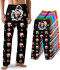 Custom Pajama Pants with Face customized PJ Pants Christmas Valentine gifts for Men Women