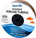 Penn-Plax Aqua-Life Standard Airline Tubing - 3/16 Inch Flexible Airline Hose for Aquarium Pumps, Fish Tank Line for Air Stones & Filters - Safe for Freshwater & Saltwater - 500 ft Long, Clear