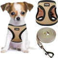 YIMEIS Dog Harness and Leash Set, No Pull Soft Mesh Pet Harness, Reflective Adjustable Puppy Vest for Small Medium Large Dogs, Cats (Flesh Pink, X-Small (Pack of 1)