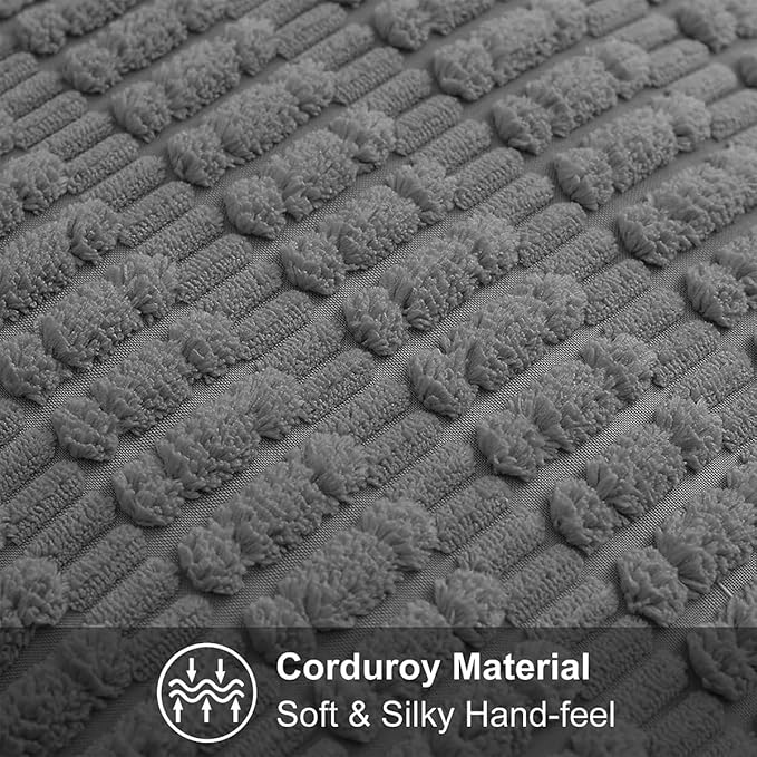 Muamar Dog Bed Protector, Anti-Slip Waterproof Sofa Covers for Living Room, Couch & Dog Mat, 1 Piece (30x70 inch, Dark Grey)