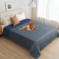 fuguitex Waterproof Dog Blanket Bed Cover Dog Crystal Velvet Moroccan Fuzzy Cozy Plush Pet Blanket Throw Blanket for Couch Sofa