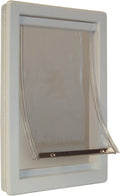 IDEAL PET PRODUCTS SINCE 1979 Perfect Pet Soft Flap Cat Door with Telescoping Frame, Medium, 7" x 11.25" Flap Size