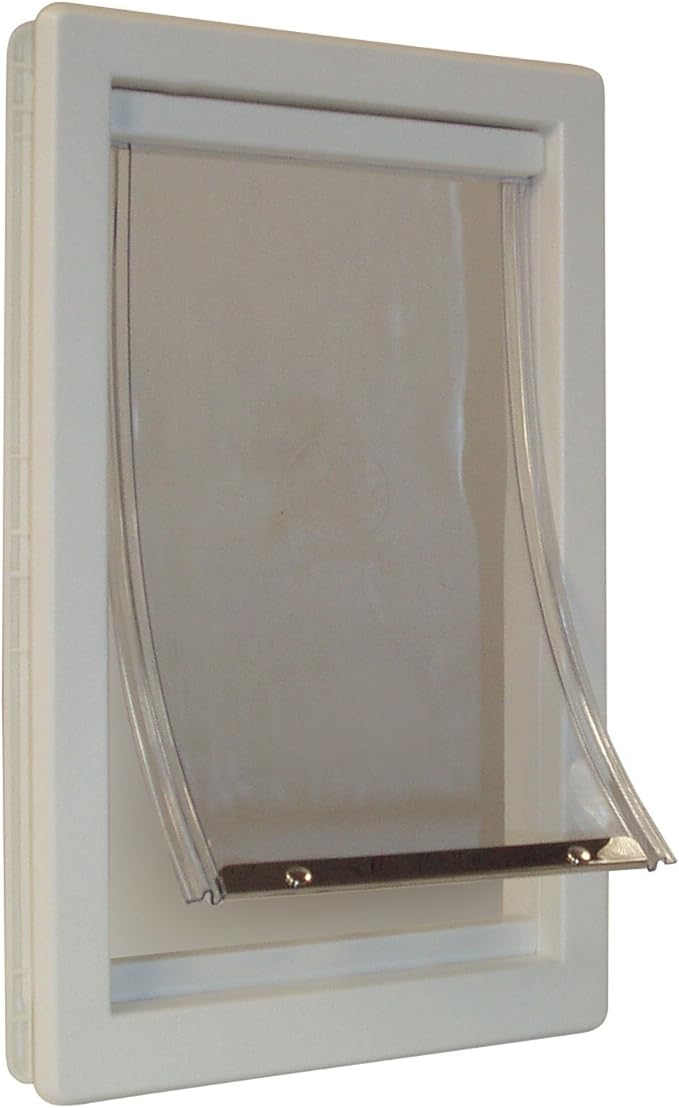 IDEAL PET PRODUCTS SINCE 1979 Perfect Pet Soft Flap Cat Door with Telescoping Frame, Medium, 7" x 11.25" Flap Size