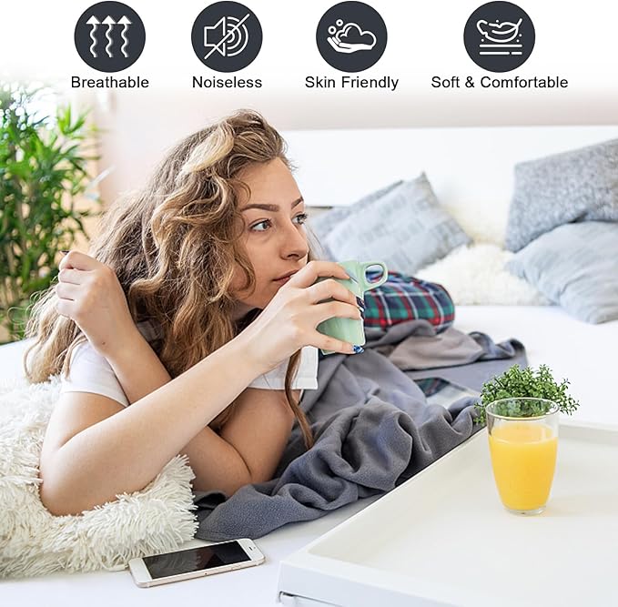 ohano Waterproof Mattress Protector Full, Fitted Sheet Style Breathable Mattress Cover with Deep Pocket Up to 18'', Noiseless Bed Cover for Kids Adults Pets, Machine Washable(Light Tan, 54'' X 76'')