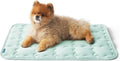 Bedsure Cooling Mat for Small Dogs – 24x18 Thin Washable Cooling Pet Pad for Cat, QMAX>0.5, Portable Kennel Puppy Bed for Summer, Non-Slip Summer Crate Pad for Dog Up to 15 lbs
