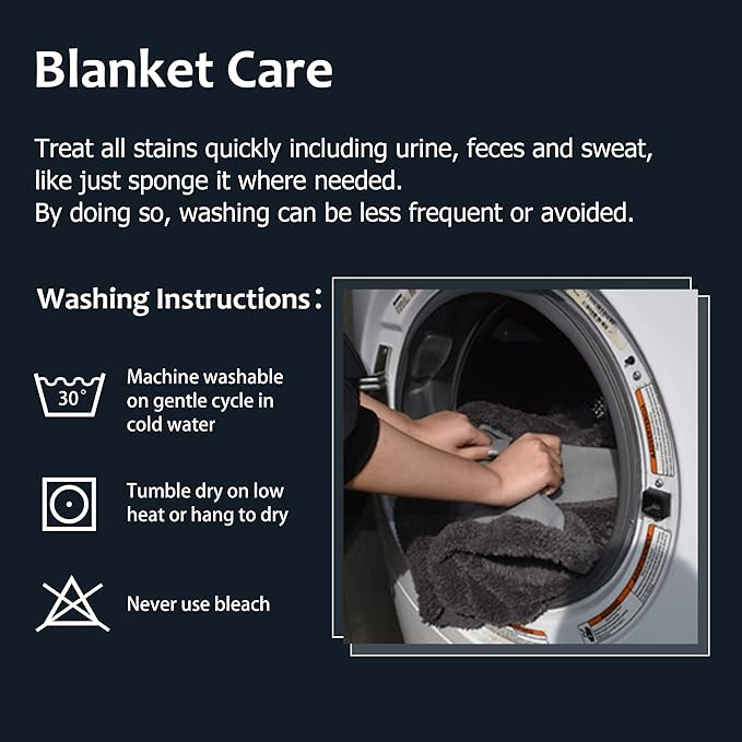 Kritter Planet Waterproof Bed Blanket for Couples, Washable Stain Proof Pad Bed Cover, Reversible Leakproof Protector, Liquid Pee Proof Blanket for Couch Sofa, 80x90 inch, King Size