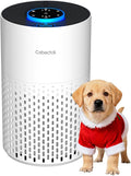Air Purifiers for Bedroom Home, Cobectal Air Cleaner with H14 True HEPA 3-in-1 Filter for Room up to 1050 ft², Aroma Function, Sleep Mode, Portable Air Purifiers for Office, Dorm, RVs, White