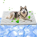 Dog Cooling Mat Self Coolings Foldable Cooling Pad for Dog in Summer Coolings Mat for Dogs and Cats Machine Washable (Rectangle,Gray, X-Large-59 L x 40" W)