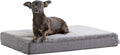 Barkbox Orthopedic Dog Bed with Memory Foam, Premium Comfort for Dogs and Puppies, Dog Bed for Joint Relief and Restful Sleep, Durable and Easy to Clean - Grey, Small
