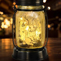 kyoryuger Bunny Gifts for Women/Men Bunny Lovers Solar Lantern Mom Birthday, Mothers Day, Animal Solar Lantern Garden Decoration Lights Outside for Yard, Patio,Backyard,Porch, Torches