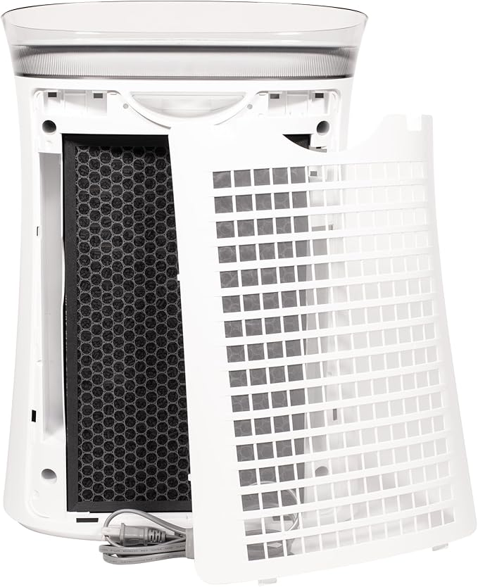 SHARP Air Purifier for Medium Rooms – Covers up to 1,253 sqft in one hour, True HEPA Filter Air Purifier for Pets, Dust, Smoke, Pollen - FPK50UW
