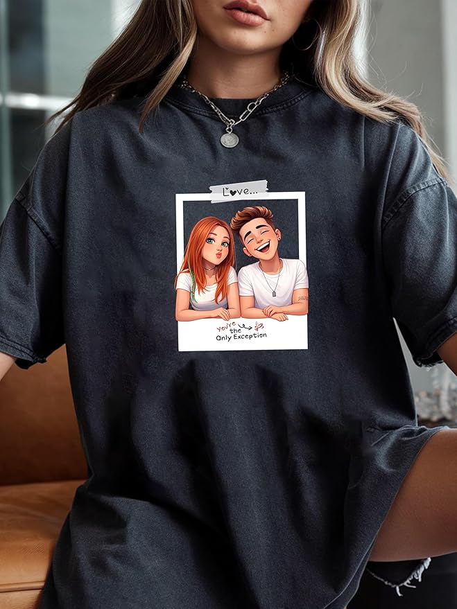 Custom Bootleg Rap Tee, Personalized Girlfriend Vintage Graphic T-Shirt, Photo Shirt, Valentine Birthday Gifts