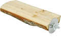 Niteangel Parrot Cage Perch, Wooden Platform for Birds (1 Pack)