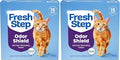 Fresh Step Clumping Cat Litter, Multi-Cat Odor Control, 14 lbs (Pack of 2)