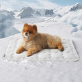 Bedsure Cooling Mat for Small Dogs – 24x18 Thin Washable Cooling Pet Pad for Cat, QMAX>0.5, Portable Kennel Puppy Bed for Summer, Non-Slip Summer Crate Pad for Dog Up to 15 lbs
