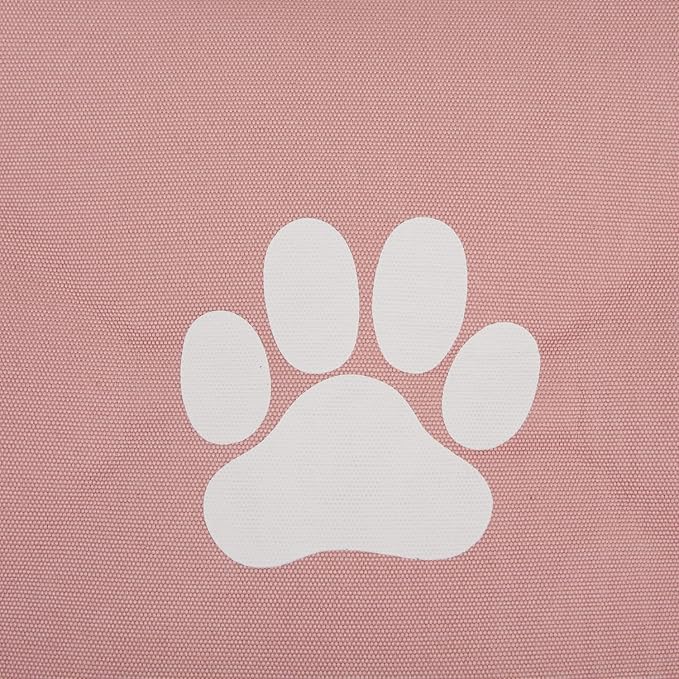 Bone Dry Pet Storage Collection Collapsible Bin, Rose, Medium Rectangle