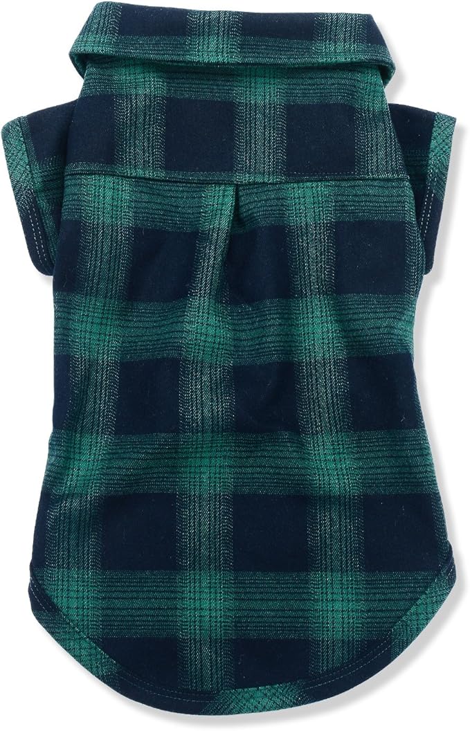 Koneseve Dog Shirt Pet Plaid Clothes T-Shirt Sweater Matching Breathable for Large Dog Adorable Casual Cozy Halloween Thanksgiving Christmas Costumes (Green; 5XL)