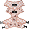 Lucy & Co. Cute Reversible Dog Harness Walking Halter - Best Designer Pet Harnesses for XS - XL Dogs - Padded Adjustable Vest for Easy Walking (X-Large, Merry & Bright)