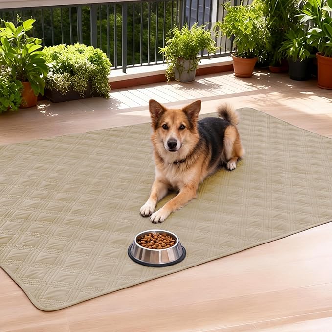 hyha Waterproof Dog Blanket, Reversible Pet Bed Blanket, Soft Sofa Couch Cover for Dogs Washable, Waterproof Pet Couch Covers for Sofa Puppy Cats Furniture Protector(30"x53", Taupe/Taupe)