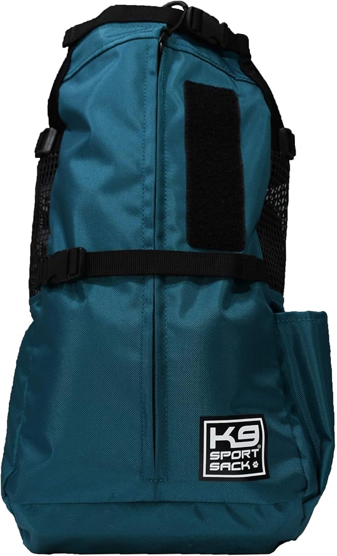 K9 Sport Sack Trainer - Large, Harbor Blue - Ideal for Dogs with 20-22” Back Length - Backpack-Style Training Carrier - Meant for Quick, Non-Strenuous Activities
