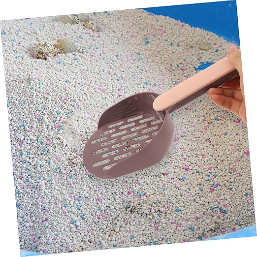 1 Set Cat Litter Scoop Suit Poop Net Breeders Cats Liners Post Cat Bag Sifting Litter Scoop Litter Locker Pail Cat Litter Disposal System Cat Brush Cat Litter Scooper para Plastic