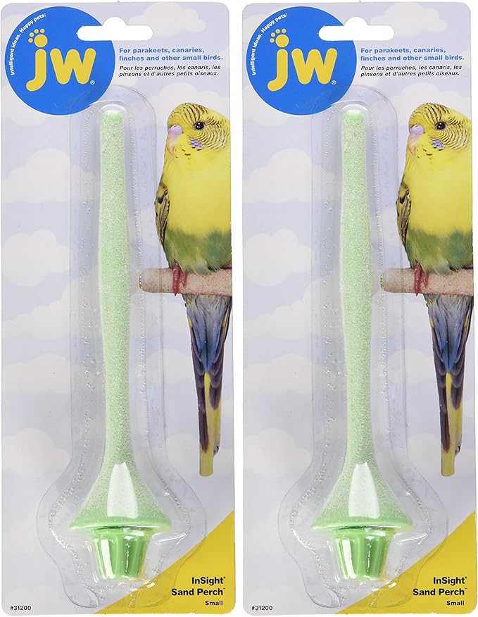 JW Pet Insight Sand Perch, Small, Assorted Colors (Pack of 2)