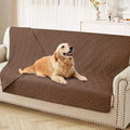 hyha Waterproof Dog Blanket, Soft Dog Bed Cover Pet Blankets, Waterproof Sofa Couch Cover for Dogs Washable, Reversible Pet Couch Covers for Sofa Furniture (68x82 Inch, Brown/Brown)