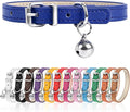 XS Dog Collar for Teacup Adjustable Teacup Dog Collar for Small Medium Large Dogs 3/8 inch Width (Dark Blue, XS)