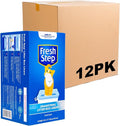 Fresh Step Drawstring Cat Litter Box Liners, Scented Heavy Duty Kitty Litter Bags for Large Oval or Rectangle Pans, Helps Contain Odor and Mess, Easy Lift Out Cleanup, 30 x 17 in, 15 Count - 12 Pack