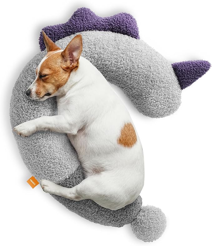 Dog Calming Pillow - Soft Neck Pillow for Dogs, Washable Sleep Pillow for Better Sleep, Reduces Anxiety, Gift for Small/Medium/Large Dogs and Cats