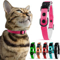 OutdoorBengal Pink Cat Collar Breakaway with Soft Padding for Medium to Large Cats - Durable Heavy Duty Tactical Fabric, Comfortable, Quick Release Breakaway Cat Collars, No Bell Collar (Pink, Adult)