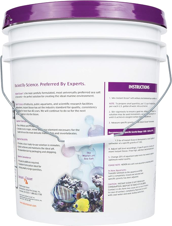 Instant Ocean Sea Salt (160 gal)