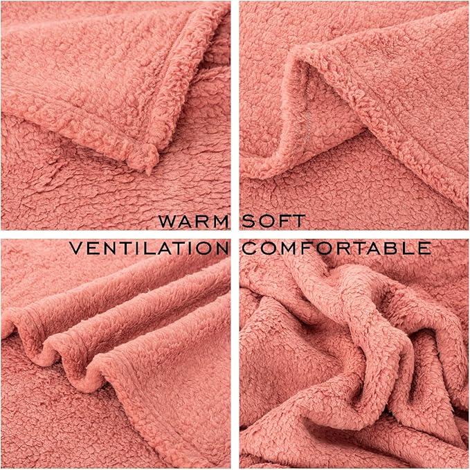 3 Blankets, Dog Cat Pet Blanket, Soft Warm Fleece, for Puppy, Small Dogs or Kitten, Cats, Plush Fuzzy Blanket for Bed, Sofa, Travel (32" x 24", 3/Pack, Lavender+Pink+Dark Pink)