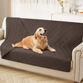 hyha Waterproof Dog Blanket, Soft Dog Bed Cover Pet Blankets, Waterproof Sofa Couch Cover for Dogs Washable, Reversible Pet Couch Covers for Sofa Furniture (68x82 Inch, Chocolate/Chocolate)