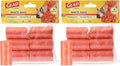 Glad for Pets Heavy Duty Dog Poop Bags,Leak Resistant Dog Waste Bags with Fun Print for Easy Cleanup on Walks,Strong Tear Resistant Pet Waste-Bags,Tropical Breeze Scent,6 Rolls,90 Count (Pack of 2)