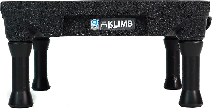 Blue-9 Pet Products KLIMB Dog Training Platform and Agility System, Durable and Portable for Indoor or Outdoor Use, Made in The USA, Black