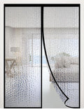 RELIANCER Magnetic Thermal Insulated Door Curtain,Waterproof EVA Door Cover,Fit Doors Size Up to 36"x96",Temperature Protection Insulated Doorway Curtain Partition,Patio Self-Closing Doors Net Screen