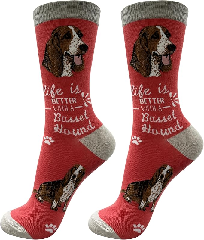 E&S Pets Pet Lover Socks - Dog & Cat Socks - Unisex Novelty Gifts