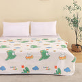 WenBags Waterproof Dog Bed Cover 70 * 78 Inches Throw Size,Pet Hair Resistant Reversible Couch Cover Mattress Protector,Leakproof Bed Liner/Sheet/Blanket for Adults Elderly Pets,Cute Dinosaurs