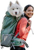 K9 Sport Sack Kolossus - X-Large, Myrtle Green - The Big Dog Backpack - Ideal for Dogs 23-25” Long - Fully Adjustable Pet Carrier - Doubles as a Professional-Grade 60L Hiking Pack