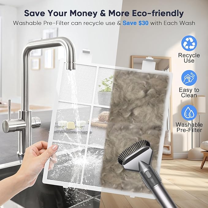 DAYETTE H14 Smart Air Purifiers for Home Large Room Up to 3000 Ft², Air Purifier with Washable Filters, APP & Alexa Control & 22 dB Sleep Mode for Bedroom Living Room