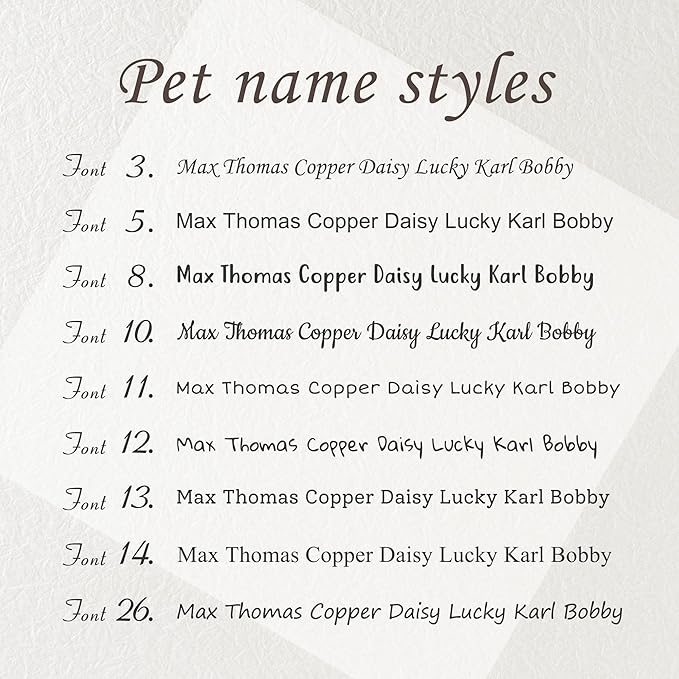 Anavia Slide On Silent Pet ID Tags, S/M/L/XL Personalized Black Stainless Steel Colored Silicone Cat Dog Name Tag, Customized Engraved Nameplate, Quiet Chew-Proof Pet Collar Tag (Yellow, Small)