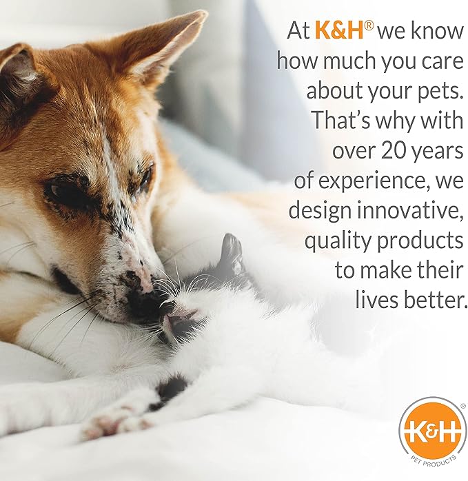 K&H Pet Products Coolin' Pet Pad Dog Mat, Portable Dog Cooling Mat for Travel or in Home, Perfect for Carriers, Crates, Outdoor Houses, Yards, Porches, Pet Beds & More - Large 36 X 20in Chill Blue