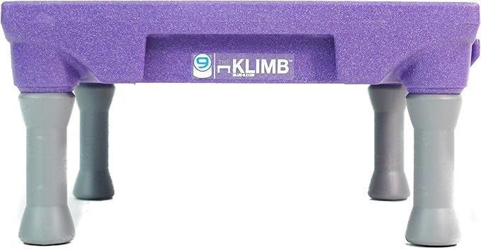 Blue-9 Pet Products KLIMB Dog Training Platform and Agility System, Durable and Portable for Indoor or Outdoor Use, Made in The USA, Purple