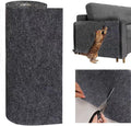 SHENGOCASE 157.5"x15.8" Trimmable Self-Adhesive Carpet Mat Pad Replacement for Cat Tree Shelf Shelves, Cat Wall Furniture Steps, Carpet Scratching Post Scratcher Couch Protector (Dark Grey)